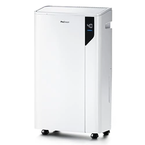 Offerta a tempo: Pro Breeze Deumidificatore Casa 20L/giorno – Antimuffa ad Alta Efficienza Energetica con Modalità Lavanderia, Sensore Umidità e Filtro al Carbone Attivo – per Casa e Ufficio - 10% da 205.99 € a 184.99 €