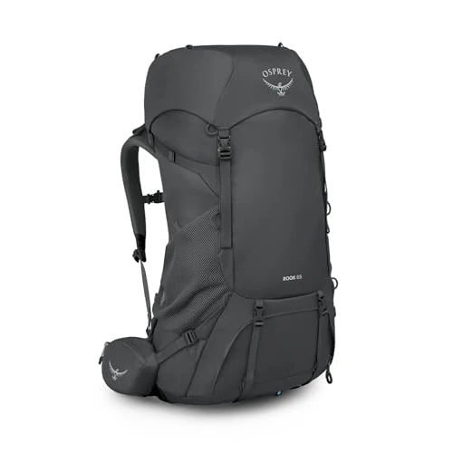 Tijdelijke aanbieding: Osprey Rook 65 Dark Charcoal/Silver Lining van 200.00 € naar 159.33 € (20% korting)