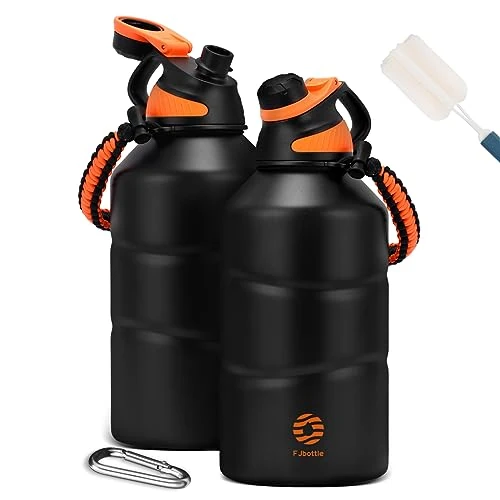 Offerta a tempo: Fjbottle Borraccia Termica Palestra 1900ML - Senza Perdite - Sportiva Bottiglia con tappo magnetico, Borracce acciaio inox Senza BPA per Sport, Campeggio, Yoga - 0.00% da 30.99 € a 30.99 €