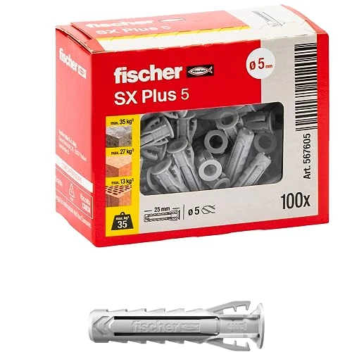 Zeitlich begrenztes Angebot: FISCHER - TASSELLI FISCHER SX PLUS PZ.100 5X25 - 18658 von 8.00 € auf 8.00 € (0.00% Rabatt)
