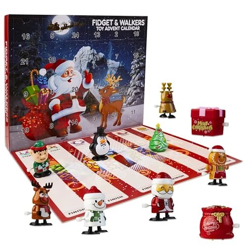 Limitiertes Angebot: KreativeKraft Adventskalender 2025 Kinder Countdown Kalender Weihnachtskalender Spielzeug mit 24 Mini Geschenk für Kinder Fidget Spielzeug von 18.29 EUR auf 18.29 EUR (Spare 0%)