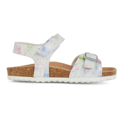 Offerta a tempo: Geox Girl's J Adriel C Sandal, Bianco e rosa., 35 EU - 0.00% da 40.40 € a 40.40 €