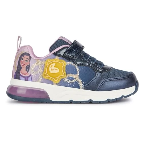 Geox J Spaceclub Girl B, Sneakers Niñas