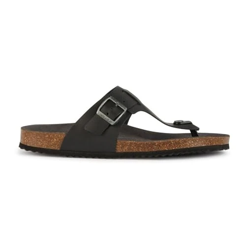 Offerta a tempo: Geox Sandali da uomo U Ghita D infradito, Nero, 42 EU - 0.00% da 58.99 € a 58.99 €