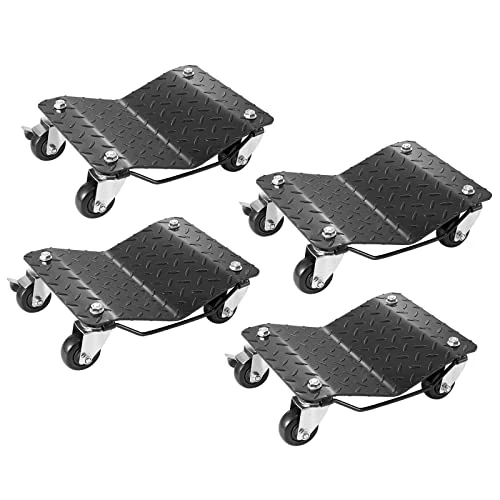 Offerta a tempo: VEVOR Carrello Sposta Moto Set 4 pezzi Carico Singolo 700kg Totale 3000kg - 6% da 86.90 € a 81.90 €