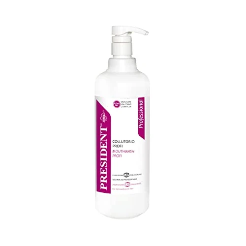 Offerta a tempo: President COLLUTORIO PROFESSIONAL CON CLOREXIDINA 0,20% Maxi Formato 1 Litro. Contrasta le infezioni del cavo orale, Azione Antiplacca, antibatterica prolungata. Trattamento d'urto post intervento. - 39% da 17.75 € a 10.90 €