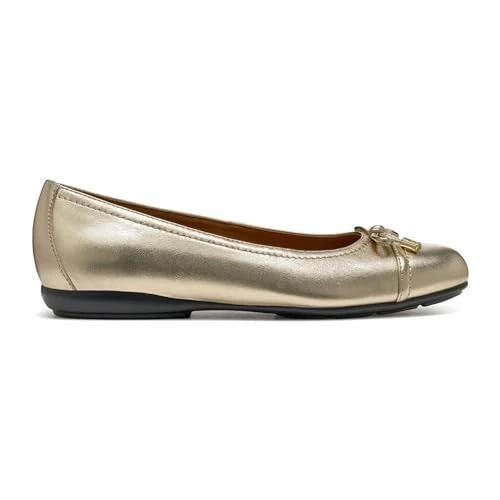 Geox Damski D ANNYTAH D Ballet Flat, LT Gold, 37,5 EU, Lt Gold, 37.5 EU