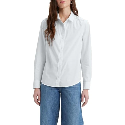Levi's New Classic Fit BW Shirt Neutrals, Arctic Ice, M