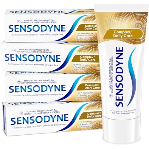 Oferta ograniczona: Sensodyne Kompleksowa pasta do zębów wrażliwe zęby, pomaga kontrolować powstawanie płytki nazębnej dla mocnych zębów, rozmiar Maxi 4 x 75 ml z 72.15 PLN na 72.15 PLN (zniżka 0%)