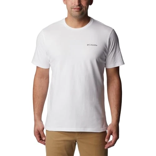 Columbia North Cascades Short Sleeve tee Camiseta de Manga Corta Hombre (Pack de 1)
