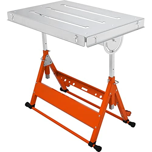 Tijdelijke aanbieding: VEVOR Verstelbare lastafel, 76,2 x 50,8 cm, verstelbare lasbank, 63,5-81,3 cm, met transportwielen, inklapbaar, van staal, draagvermogen 181 kg, voor reparatie, lassen, doe-het-zelf van 77.00 € naar 77.00 € (0.00% korting)