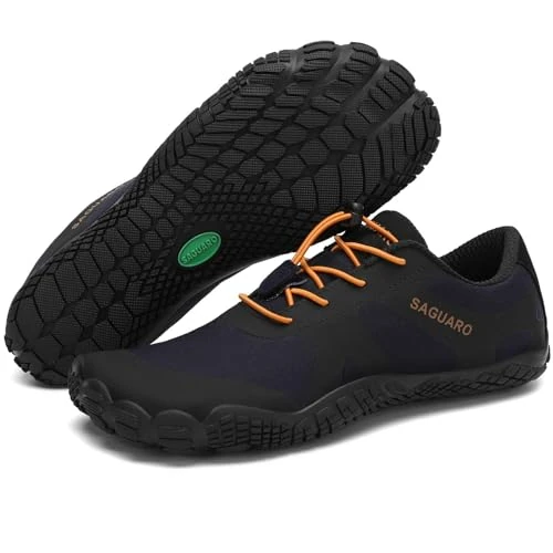 Tijdelijke aanbieding: SAGUARO Trailloopschoenen Heren Dames Minimalistische Schoenen Sportschoenen Outdoor & Indoor Gym Fitness Hiken Klimmen Wandelen Blote voetschoenen Aquaschoenen, 41 EU van 45.99 € naar 45.99 € (0.00% korting)