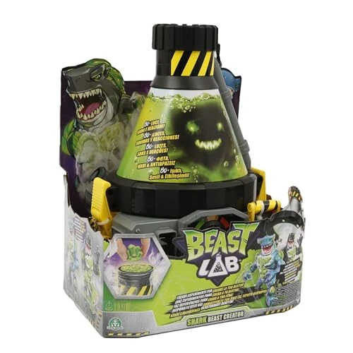 Giochi Preziosi Beast Lab Interactive Scientific Toy, Mixing Ingredients, Articulated Beast Figure, with Sound and Lights, Ages 5+