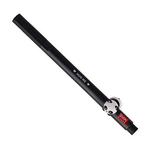 Legami - Penna Gel con Animaletto Decorativo Lovely Friends, Tema Llama, Evita il Rotolamento, Inchiostro Azzurro, Animaletto Rimovibile e Ricombinabile, Punta 0,5 mm