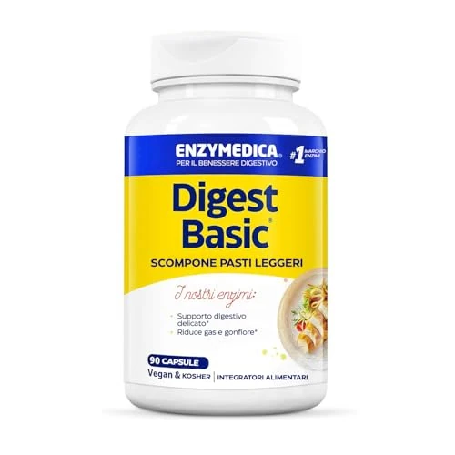 Oferta limitada: Enzymedica, Digest Basic, Fórmula Enzimática, Reduce los Gases, Mejora la Absorción de Nutrientes, Sin Gluten, Sin lácteos, 90 Cápsulas de 21.99 € a 21.99 € (ahorro 0.00%)