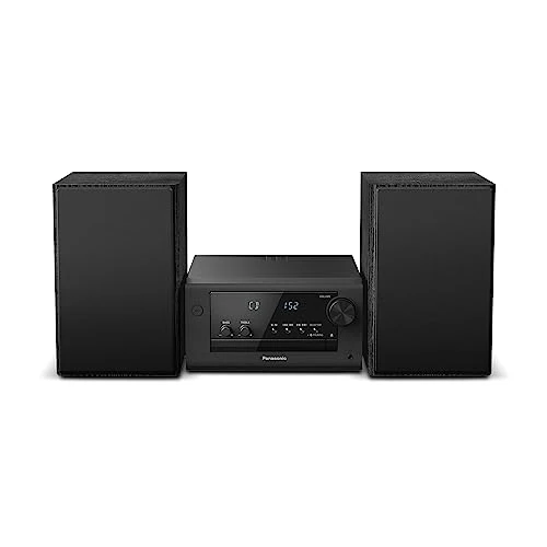 Oferta limitada: Panasonic SC-PM702EG-K Neat - Sistema estéreo Compacto de Alta fidelidad con CD, Radio Dab+/FM, USB y Bluetooth, Altavoces de 80 W, Control de Graves, Color Negro. de 238.48 EUR a 238.48 EUR (ahorro 0%)