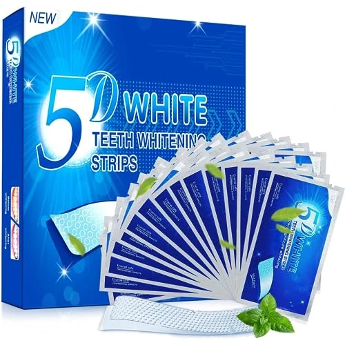 Offerta a tempo: Sbiancante Denti Sbiancante Denti Professionale: 56 Strisce Sbiancanti Denti Sbiancamento Denti Whitening Strips Denti Bianchi 28 Sessioni di Sbiancamento Denti Professionale Sicuro per Smalto - 47% da 14.99 € a 7.99 €