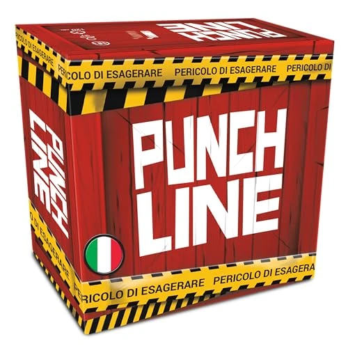 Zeitlich begrenztes Angebot: Asmodee - Punchline, Brettspiel für Erwachsene, Black Humor, 3+ Spieler, ab 18 Jahren, italienische Ausgabe von 32.90 € auf 32.90 € (0.00% Rabatt)