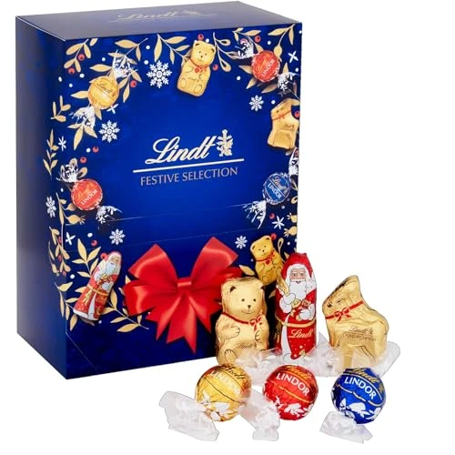 Limited-time offer: Lindt Festive Selection Christmas Sharing Box – Large 690g (Approx. 60 Pieces) – 2025 Sharing Gift for Adults & Kids from 26.00 GBP to 26.00 GBP (save 0%)