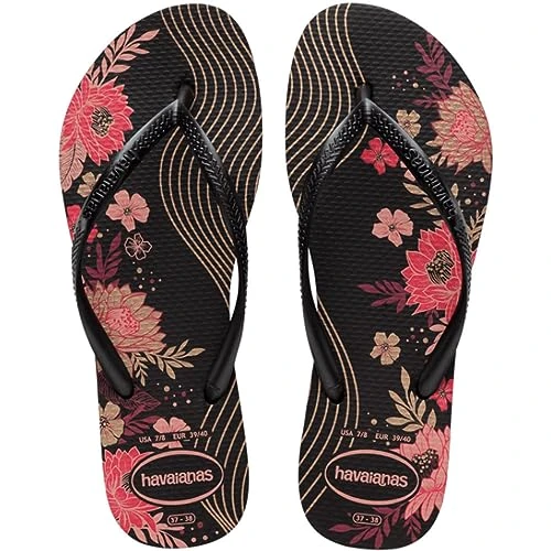 Offerta a tempo: Havaianas Slim Organic, Infradito Donna, Nero, 33/34 EU - 39% da 32.00 € a 19.54 €