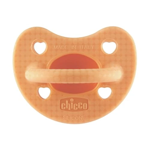 Chicco PhysioForma Gommotto Luxe, Ciuccio in Silicone 2-6 Mesi, Morbido e Delicato, Supporta la Respirazione Fisiologica Favorisce il Corretto Sviluppo della Bocca, 1 Pezzo, Bimba