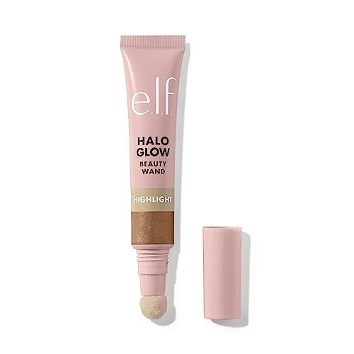 Limited-time offer: e.l.f. Halo Glow Highlight Beauty Wand, Liquid Highlighter Wand For Luminous, Glowing Skin, Buildable Formula, Vegan and Cruelty-free, Liquid Gold from 10.00 £ to 9.30 £ (save 7%)