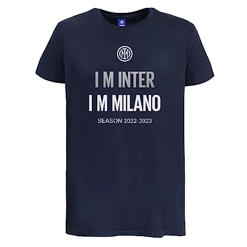 Inter - Camiseta de Campeones IM Milano IM Europe, 2022/2023, para Adultos, Varios tamaños Disponibles - USA la Camiseta Exclusiva para la Victoria de la Liga de Campeones, Producto Oficial