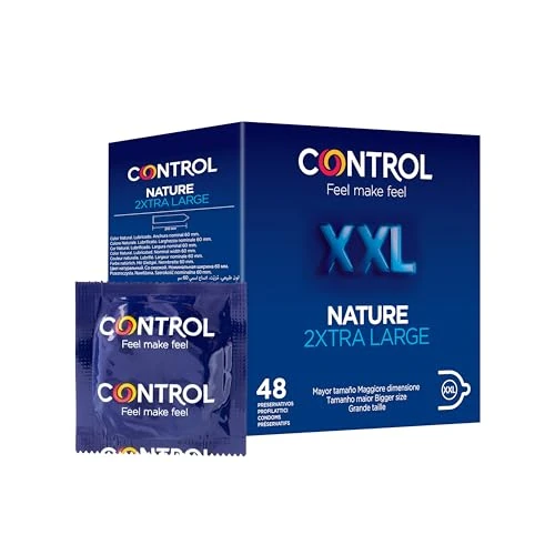 Limitiertes Angebot: Control Nature XXL Kondome Doppelt Extra Groß Classic - 48 Kondome 2XL von 31.78 EUR auf 31.78 EUR (Spare 0%)