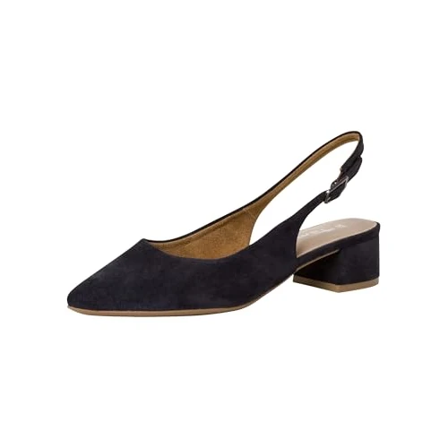 Tamaris Slingpumps 1-29500-42 Normal, Navy, 4 UK