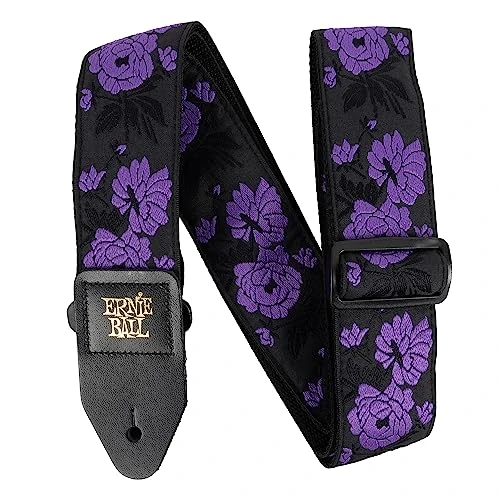 Limited-time offer: Ernie Ball Jacquard Guitar/Bass Strap - Lavender Rose from 21.61 £ to 21.61 £ (save 0.00%)