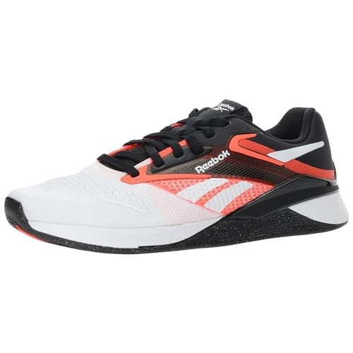 Reebok Unisex Nano X4 Sneaker,Black Ftwwht Orgfla,41 EU