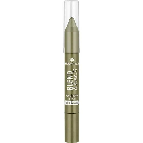 Zeitlich begrenztes Angebot: essence blend & line eyeshadow stick, Lidschatten, Nr. 03, Grün, langanhaltend, hochpigmentiert, mit Ölen, metallisch, vegan, ohne Mikroplastikpartikel, Nanopartikel frei, ohne Parfüm, 1er Pack (1.8g) von 2.79 € auf 2.79 € (0.