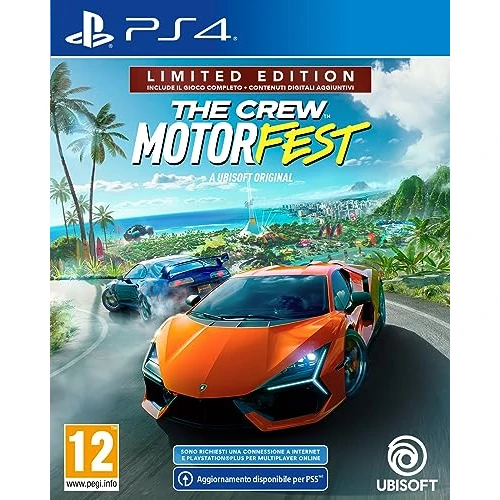 Offerta a tempo: The Crew Motorfest Limited Edition (Exclusive to Amazon.it) (PS4) — 40% da 30,06 € a 17,99 €