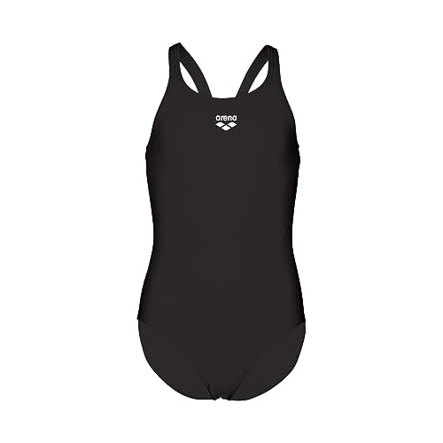 Arena Dynamo Junior R Maillot de Bain Une Pièce pour Fille, Maillot de Bain Sportif en Tissu Arena Eco Maxfit Résistant au Chlore et au Sel avec Protection UV UPF 50+