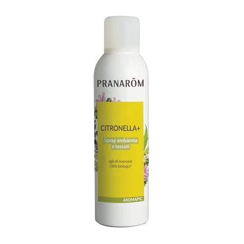 Offerta a tempo: PRANARÔM - Aromapic Spray Anti-Zanzare Ambiente e Tessuti Naturale - Repellente con Oli Essenziali HECT - Protezione contro gli Insetti -150 ml - 38% da 20.00 € a 12.35 €