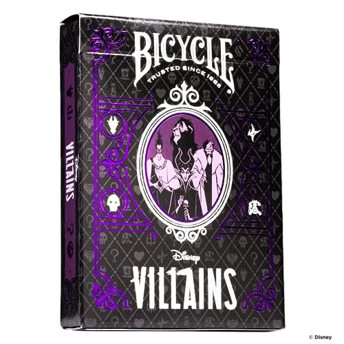 Oferta limitada: Bicycle Disney Villains [los Colores varían en Lila y Verde] de 14.99 € a 14.99 € (ahorro 0.00%)