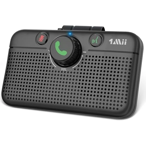 1Mii Bluetooth 5.3 Car Speaker, Handsfree Bluetooth Speakerphone for Cell Phone