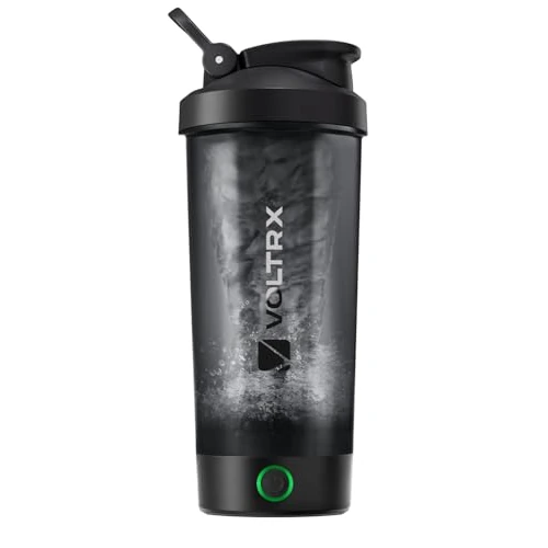 Offerta a tempo: VOLTRX Titanus - Bottiglia per shaker per proteine, ricaricabile tramite USB C, elettrico, per frullati proteici e frullati sostitutivi dei pasti, senza BPA,700ml - 42% da 35.99 € a 20.75 €