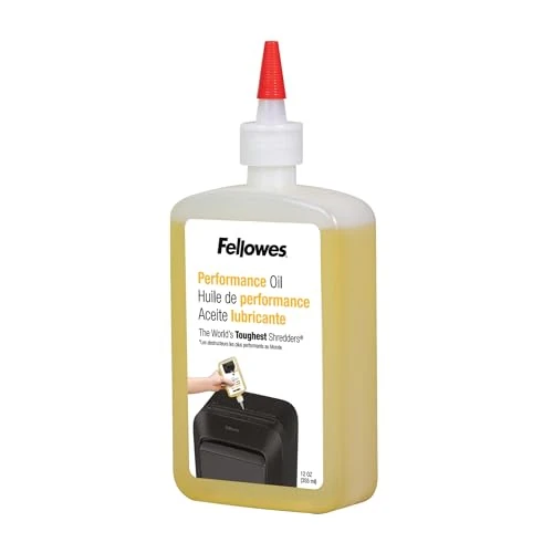 Oferta limitada: Fellowes Aceite lubricante para destructoras de papel - con boquilla extendida, 355 ml de 14.90 € a 7.87 € (ahorro 47%)