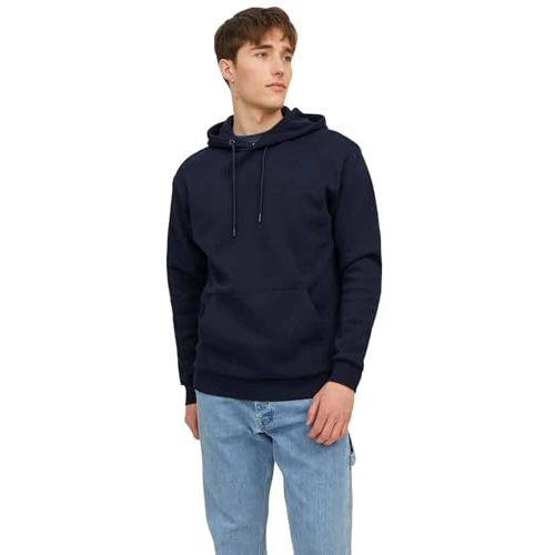 Oferta limitada: Jack & Jones Jjebradley Sudadera Con Capucha Noos Sudadera con capucha, Hombre, Marino, S de 29.99 EUR a 20.82 EUR (ahorro 31%)