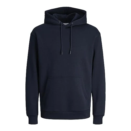 Jack & Jones Jjebradley Sudadera Con Capucha Noos Sudadera con capucha, Hombre, Marino, M
