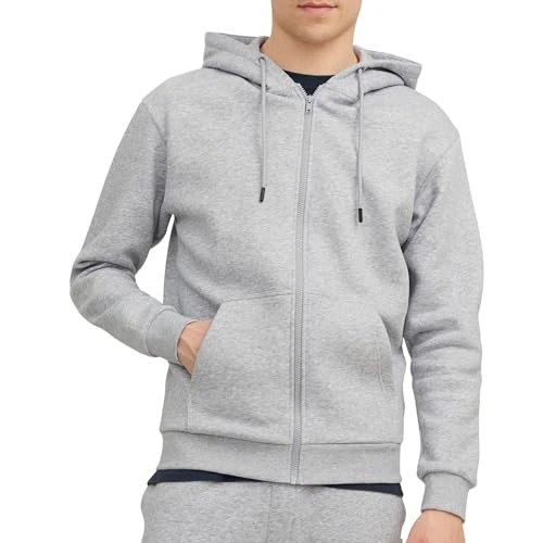 Tijdelijke aanbieding: JACK & JONES Jjebradley Sweat Zip Hood Noos heren Sweatshirt-jack van 26.03 EUR naar 26.03 EUR (korting 0%)