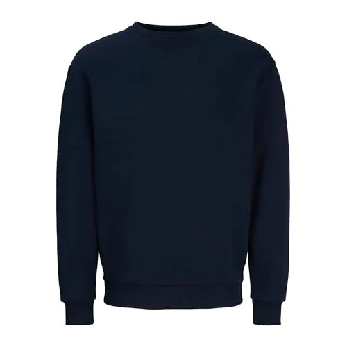 JACK & JONES Sweat-Shirt Sweat-Shirt Uni Navy Blazer M Navy Blazer M