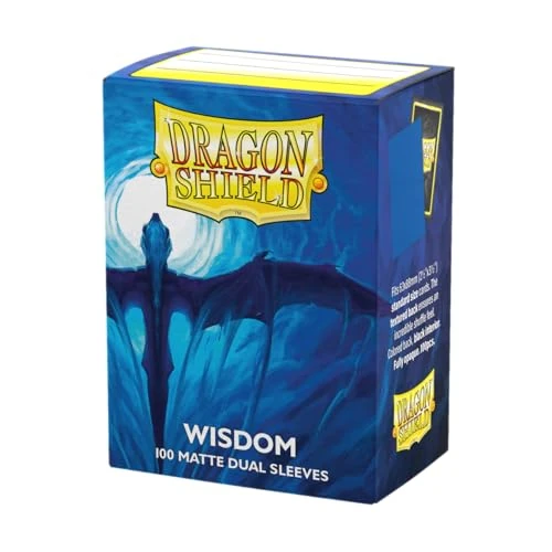 Oferta limitowana: Dragon Shield Matte Dual Wisdom - Rękawy na Karty MTG (Niebieski) 100 CT - Gładkie i Wytrzymałe, Kompatybilne z Pokemon & Magic The Gathering z 36.62 zł na 36.62 zł (oszczędź 0.00%)