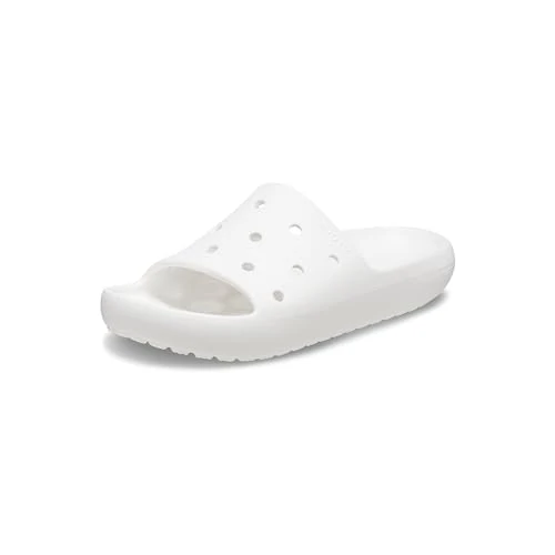 Crocs Unisex klasyczne sandały dla dorosłych, biały, 43/44 EU