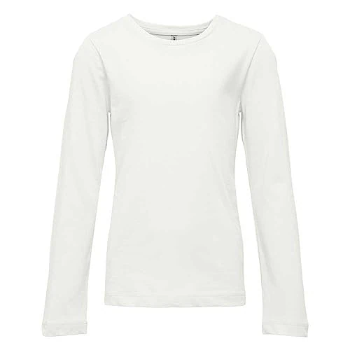 Oferta limitada: Only Kognew L/S tee Jrs Noos Camiseta de Manga Larga, Cloud Dancer, 158/164 cm para Niñas de 12.99 EUR a 8.45 EUR (ahorro 35%)