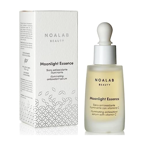 Offerta a tempo: Moonlight Essence Siero Viso Vitamina C 10% Stabilizzata, Anti Age Antirughe e Antimacchie, con Niacinamide, Acido Ialuronico e Vitamina E, Illuminante e Antiossidante, Made in Italy, 30 ml - 61% da 49.00 € a 18.95 €