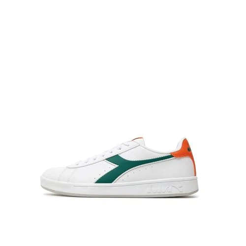 Limited-time offer: Diadora Unisex Tournament Gymnastics Shoe, White Persimmon Orange, 5 UK from 95.17 £ to 42.37 £ (save 55.48%)