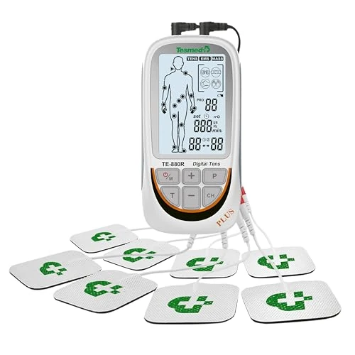 Offerta a tempo: TESMED Plus - Elettrostimolatore Muscolare con 8 Elettrodi — 44% da 149,00 € a 84,15 €