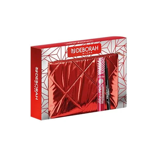 Deborah Milano - Pochette Idea Regalo, include Mascara Like a PRO e Eyeliner Pen 24 Ore Extra Nero, N.09